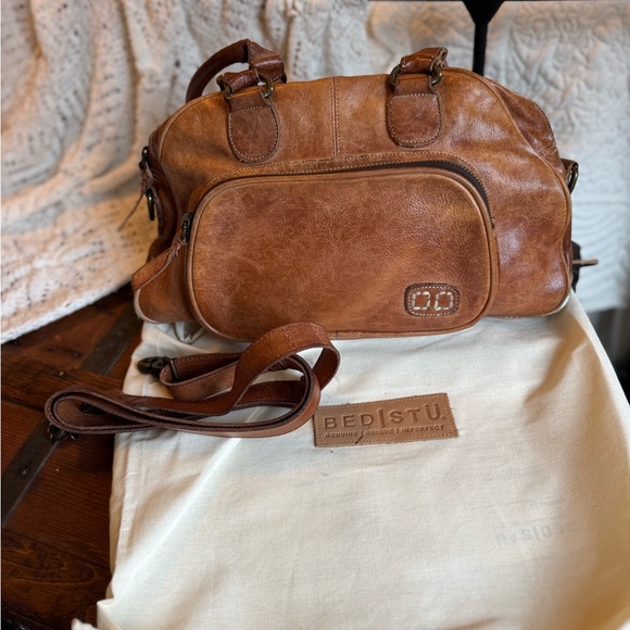 BED|STU Tan Leather Angie Handbag - Picture 1 of 10